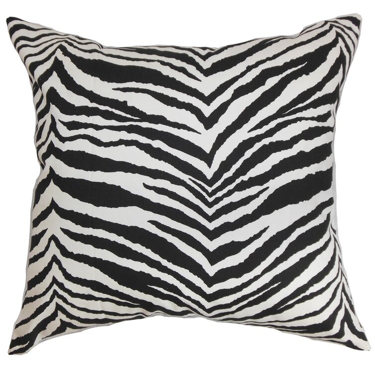 Animal Print Cotton Pillow Cover